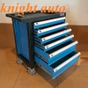 KGT 6 Drawer Tool Cart With 121+4pcs Tools ID34141 Cabinet Tool Cart Tool Storage & Tool Boxes