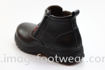 BIG TRUCK Mid Cut Ladies Safety Shoes VB303 -BLACK Colour BRANDED Men and Ladies Safety Boots.