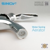 SINOR S-707 Bathroom Faucet Wall Mounted Basin Water Saving Sink Tap Bathroom Faucet Sanitary Ware