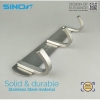 SINOR BF-9016-3 SUS 304 STAINLESS STEEL WALL-MOUNT CLOTHES HANGER 3 HOOK Hanger Hook Sanitary Ware