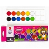 MASTER ART WATER COLOR CAKE 12 COLORS (PAPER BOX) Water & Poster Colours Art Supplies Stationery & Craft