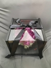 Flower Box Purple Rose FBox1060 floristkl Flower Box