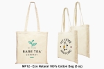 MP12 Eco Natural 100% Cotton Bag (5oz) Bags