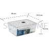 Rectangle Food Storage - 2,900 ML Superlock PREMIUM Series Super Lock