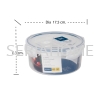 Round Food Storage - 1,100 ML Superlock PREMIUM Series Super Lock