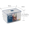 Rectangle Food Storage - 8,400 ML Superlock PREMIUM Series Super Lock