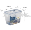 Rectangle Food Storage - 800ML Superlock PREMIUM Series Super Lock