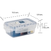 Rectangle Food Storage - 400 ML Superlock PREMIUM Series Super Lock