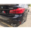 BMW G30 tail pipe bodykit carbon fiber exhaust 5 Series G30 BMW