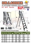 PL-SFY (DR LADDER FIBREGLASS PLATFORM STEP LADDER) DR LADDER LADDER