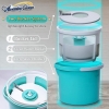 ORIGINAL Amazing Clean Dirty Water Separation Mop Set free SANITIZER [ר] ˮϰϴҺ Mop Home