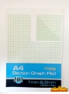 Campap A4 Section Graph Pad 30 Sheets Graph Paper Paper Product Stationery & Craft