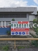 kasut-Ppe safety signage  Safety Signage Signboard