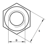 Hex Nut Fasteners Products