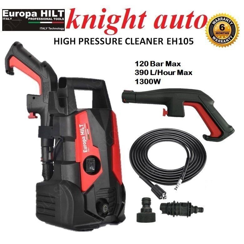 Europa Hilt Eh105 120bar 1300w High Pressure Cleaner Water Jet Pump Id32055 Id32062 Id32528 Pressure Washer Electric Gasoline Petrol Water Pump Selangor Malaysia Kuala Lumpur Kl Seri Kembangan Setapak Kajang