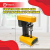 FRESCO POP CORN CAN BOTTLE SEALING MACHINE Yellow Packaging