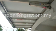  ALUMINIUM COMPOSITE PANEL AWNING STAINLESS STEEL