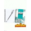 CW2204 SPIRAL BOOK WITH RING A6 SIZE 50'S Notebook Writing & Correction Stationery & Craft