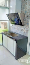 ALAM PERMAI  KITCHEN CABINET -GLASS DOOR KITCHEN CABINET 