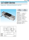 A&D LC-4204 SERIES SINGLE POINT ALUMINIUM LOAD CELL Load Cell Weighing Scales