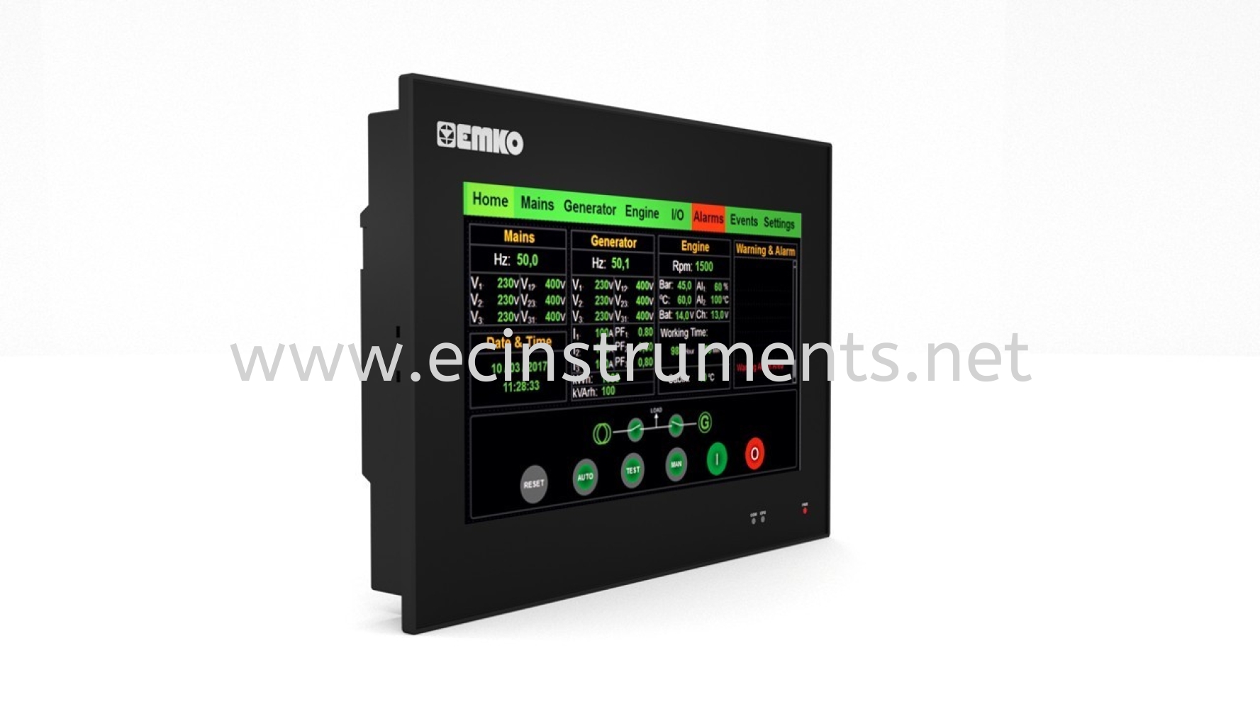 Proop Black 10.1 Process HMI Panels with Internal Analogue & Digital ...
