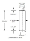 SAFT LS14500 SAFT BATTERY