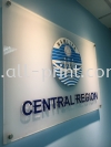 central region - laser cut 3d clear acrylic lettering  Laser Cut 3D Clear Acrylic Lettering Signboard