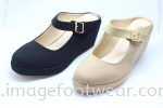 Women 2.5 inch Wedges- TF-999-16- APRICOT Colour Ladies Trendy Shoes