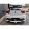 Kia rio Hatchback back roof spoiler Rio 2013 Kia