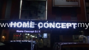  home concept  - box up lettering EG Box Up 3D Lettering Signboard