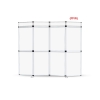 Folding panel white board (PFW) Folding Panel Partition Board