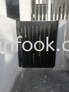 ALUMINIUM TRACKLESS FOLDING GATE Aluminium Trackless Folding Gate ALUMINIUM GATE