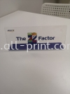 milux - laser cut out clear acrylic  Laser Cut 3D Clear Acrylic Lettering Signboard