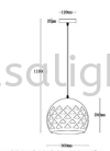 HONEYCOMB SINGLE PENDANT Metal Type Pendant Light PENDANT LIGHT