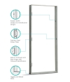 GALVANISED DOOR FRAME Metal  Frame  Doors