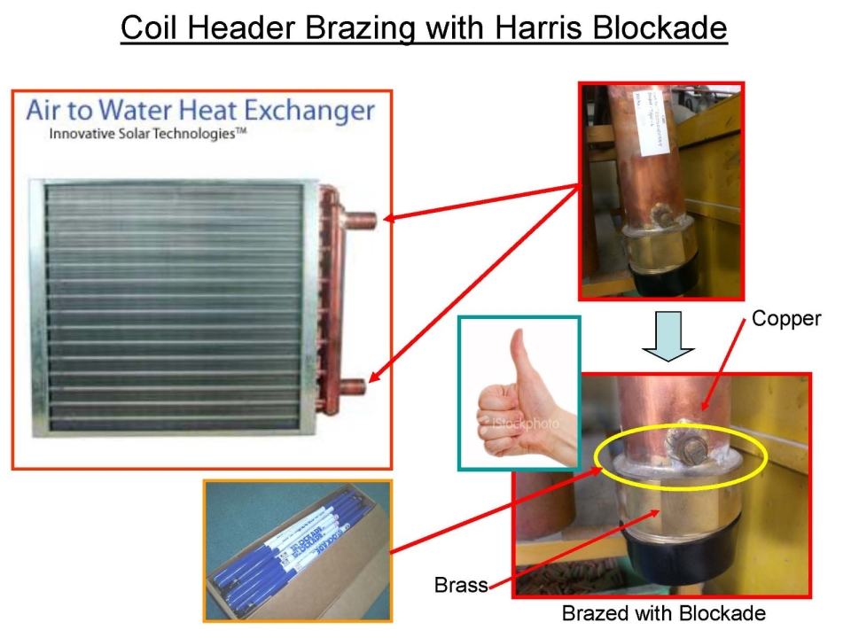 HARRIS BLOCKADE BRAZING ROD 2MM DIA. x 500MM FLUX-COATED Harris Brazing ...