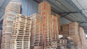 USED WOODEN PALLET WAREHOUSE HANDLING MATERIALS SOLUTION