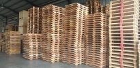 WOODEN PALLETS WAREHOUSE HANDLING MATERIALS SOLUTION