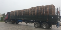 WOODEN PALLETS WAREHOUSE HANDLING MATERIALS SOLUTION