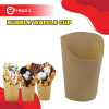 Egg Bubble Waffle Cup Bubble Waffle Cup Bekas Waffle 50PCS Packaging