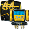 SM480VINTWireless 4-Port SMAN™ Refrigerant Manifold and Micron Gauge Fieldpiece Measuring Instruments (USA)  Testing & Measuring Instruments