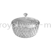 3535-A1 Crystal Bowl W/Cover Crystal Series