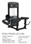 Prone Leg Press IF9321  IF 93 SERIES Strength Machine Commercial GYM