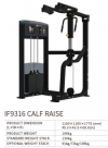 Calf Raise IF9316 IF 93 SERIES Strength Machine Commercial GYM