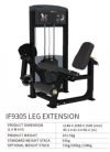 Leg Extension IF9305 IF 93 SERIES Strength Machine Commercial GYM