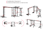 FUNCTION STATION HZ7003  H-ZONE Group Training Commercial GYM