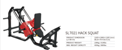 HACK SQUAT SL7021 SL series Strength Machine Commercial GYM