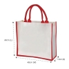 Colour Strip Laminated Canvas Bag - ECO 156 Canvas Products  Eco Product Corporate Gift