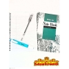 Campap Write-On Note book 70GSM 50 Sheet with Ring Notebook Writing & Correction Stationery & Craft