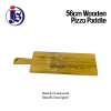 56CM Wooden Pizza Paddle Display Food Storage